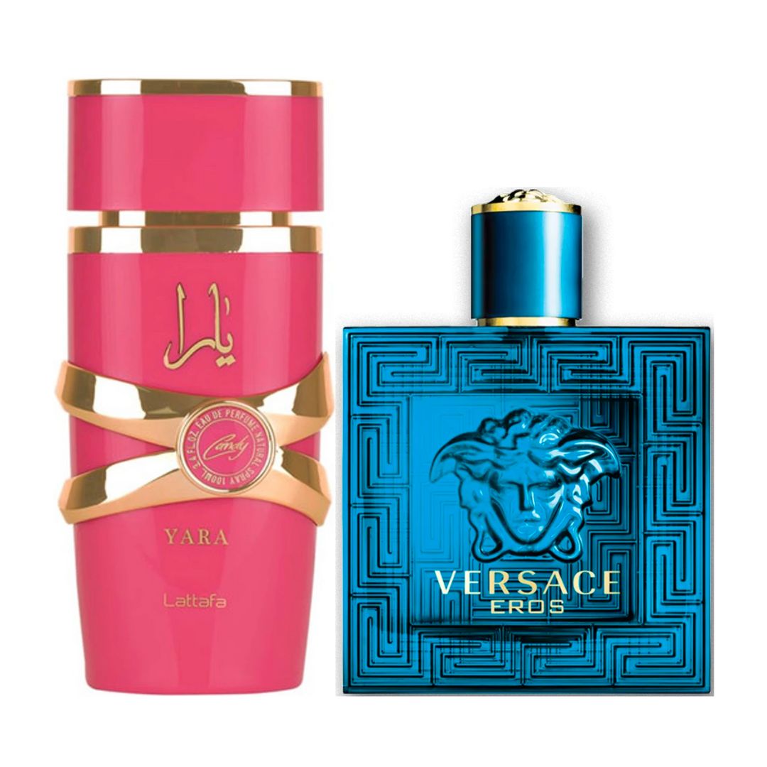 PERFUMES YARACANDY+VERSACEROS COMBO